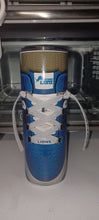 Load image into Gallery viewer, Football Sneaker Tumbler w/ 3D Laces
