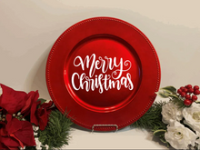 Load image into Gallery viewer, Holiday Charger Plates
