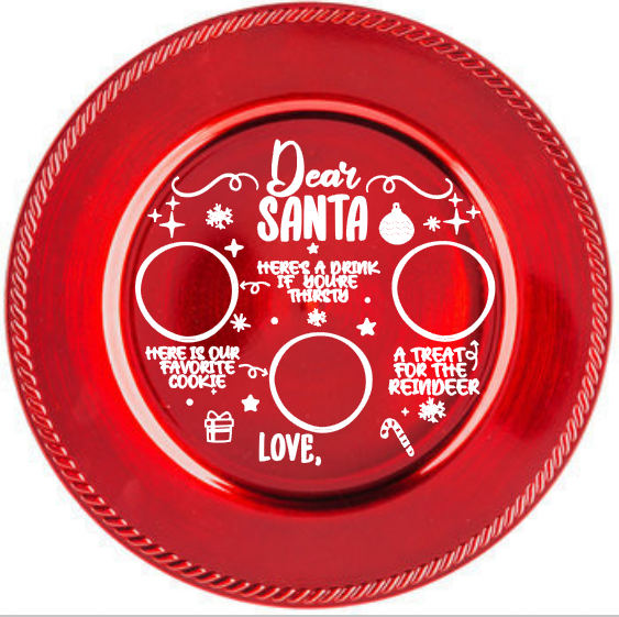 Holiday Charger Plates