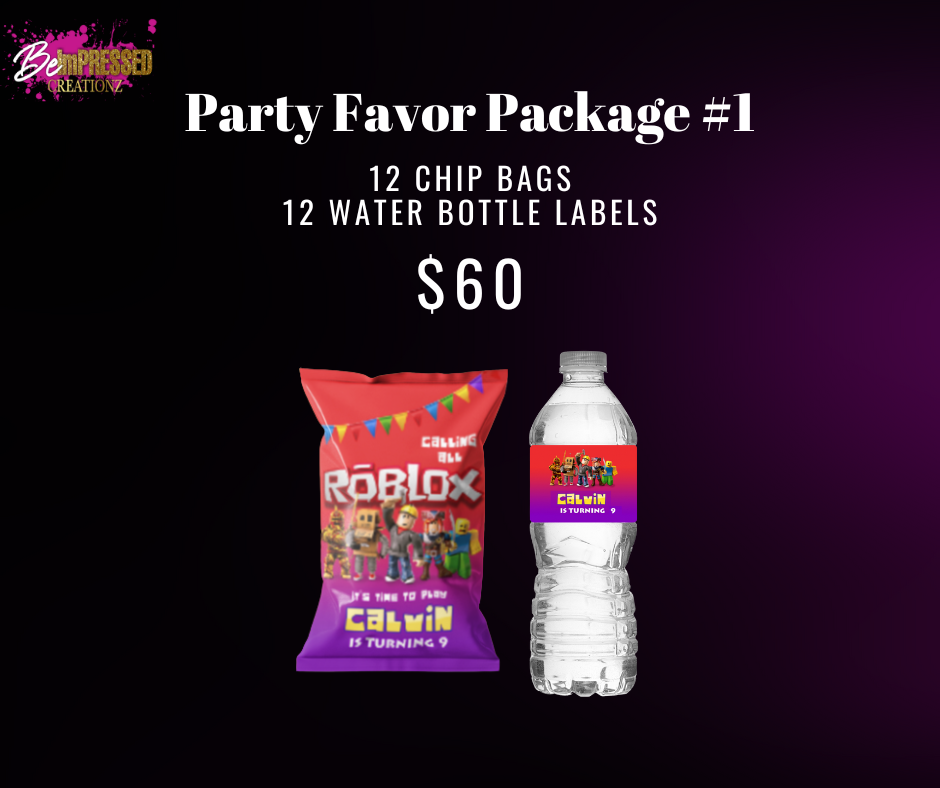 Custom Party Favor Packages